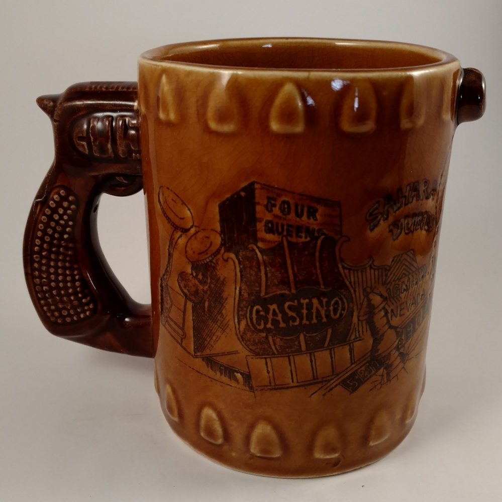 Novelty Las Vagas Souvenir Western Mug